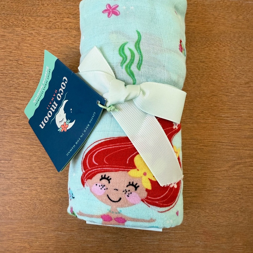 Aqua Mermaid Blanket